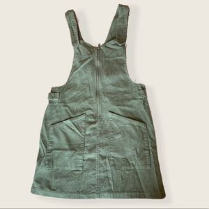 Wild Fable Green Overall Dress